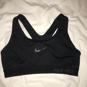 Black Nike bra